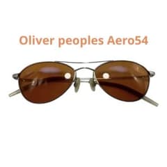 希少 Oliver Peoples Aero オリバーピープルズ エアロ54 希少 Oliver Peoples Aero オリバーピープルズ エアロ54 - メルカリ