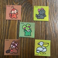 たべっ子どうぶつランド　ステッカー　たべっ子どうぶつのサムネイル