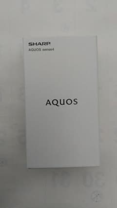 新品未使用未開封  送料無料 AQUOS Sense4  SH-M15 シルバーのサムネイル