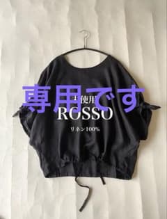 未使用◼️アーバンリサーチロッソ ROSSO リネン100%プルオーバー 