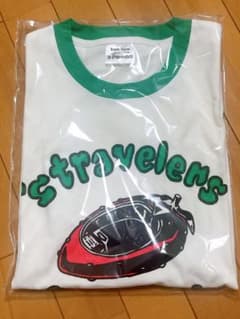 TravisJapan トラジャ 's travelers リンガーTシャツ