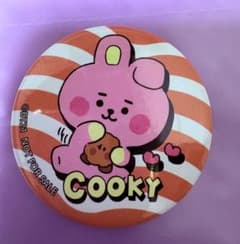 BT21 캔 배지 COOKY BTS 쿠키 JUNGKOOK 국