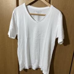 ESTNATION Vネック Tシャツ ホワイト Lのサムネイル