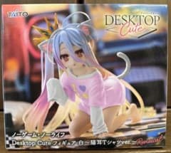 노 게임 노 라이프 Desktop Cute 피규어 고양이 귀 T 셔츠 ver.
