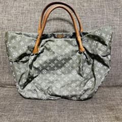【新品】russet ラシット レザー×ナイロン モノグラム バッグのサムネイル
