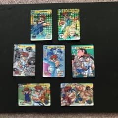 ストリートファイターzero リュウ カードダス 7枚まとめ売り 当時物