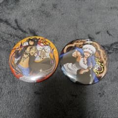 トラファルガー・ロー 缶バッジ 2個セット - メルカリ