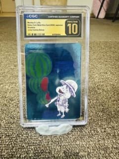ONE PIECE ナツコミ メタキラカード CGC Pristine 10 - メルカリ