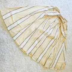 ストライプ フレアスカートのサムネイル