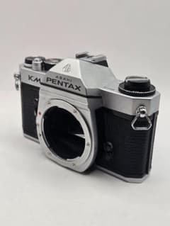 【整備済】Pentax KM フィルムカメラ　シルバー 8054124 整備済】Pentax KM フィルムカメラ シルバー 8054124 - メルカリ
