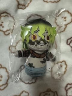 妓夫太郎 鬼滅の刃 ぽてっとますこっとぬいぐるみのサムネイル