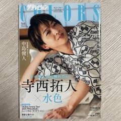 ザテレビジョン COLORS Vol.60 寺西拓人 timelesz 抜けなしのサムネイル