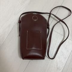 スマホショルダーバッグ ダークブラウンのサムネイル