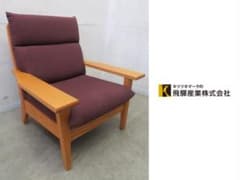 展示品□飛騨産業□キツツキ□オーク無垢材□北欧デザイン□ハイバック