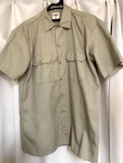 Dickies ディッキーズ　シャツ　ベージュ　Mサイズのサムネイル
