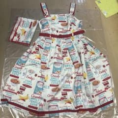 本日限定値下げ⭐︎限定出品 シリアル柄ワンピース - メルカリ