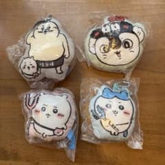 영화 치카카와 인어의 섬의 비밀 쿠션 마스코트 4종 세트