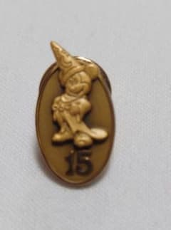 ディズニーリゾート キャスト 勤続15年 ピンバッジ ファンタジア