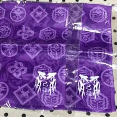 己龍 ガチャ龍 ハンドタオル 紫のサムネイル