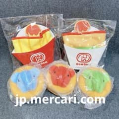新品 5点セット ドムドムハンバーガー タオル ぬいぐるみ マスコット