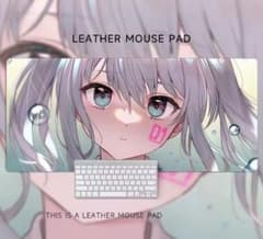 [Brand New]Hatsune Miku? Leather mouse pad desk mat