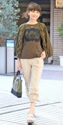 &LOVE  アンドラブ  QVC❤️ふりるジョグパンツのサムネイル