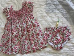 ラルフローレン12M 花柄ワンピースのサムネイル