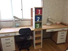momo様専用★取りに来てくれる方限定★学習机のサムネイル