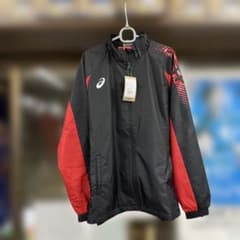 n*a様 asics 裏トリコットウインドブレーカージャケット Lのサムネイル