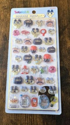 【正規品】たまごっち　まめっち　ボンボンドロップシールのサムネイル