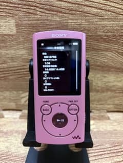 SONY ウォークマン NW-S765 本体 ピンク 動作確認済み - メルカリ