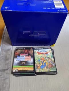 SONY Play Station2（SCPH-5000） + ソフト6本付きのサムネイル