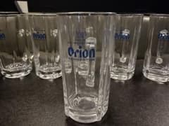【希少品】オリオンビール大ジョッキ 青ロゴ　6個セットのサムネイル