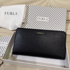 【新品未使用】FURLA 長財布 ブラックのサムネイル
