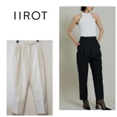 IIROT イイロット タックパンツ