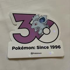 韓国限定】 ニドリーナ ポケモン 30周年記念ステッカー - メルカリ