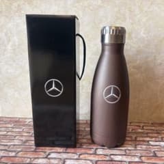 【新品】メルセデス ベンツ　オリジナル 真空二層ステンレス ボトル　茶色のサムネイル