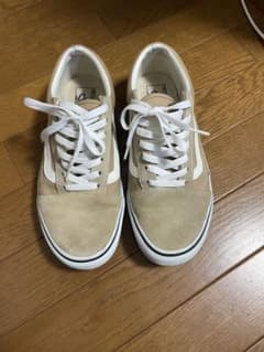 バンズ　スニーカー　26.5cm ベージュ　VANSのサムネイル