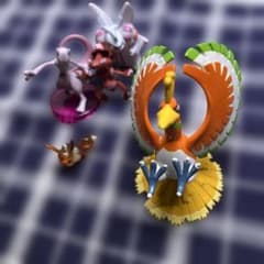 ポケモン フィギュア ミュウツー イーブイ 赤いゲノセクト パルキア