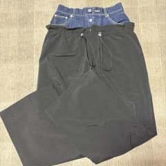 EVRIS デニムドッキングドロストパンツのサムネイル
