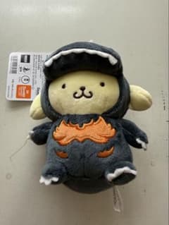 ゴジラ×サンリオ ポムポムプリン ぬいぐるみマスコット