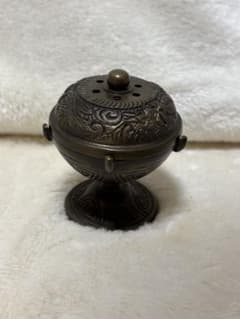 珍品　中国　蓋物　香炉　置物 茶道具 火舎蓋置（ほやふたおき）火舎香炉(ほやこうろ) - メルカリ