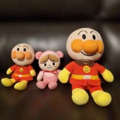 アンパンマン ぬいぐるみ 3点セットのサムネイル
