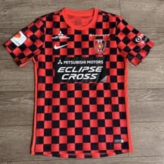 美品 ナイキ 浦和レッズ 2020 プレマッチトップ トレーニングウェアM