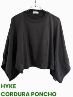 美品 希少〈HYKE〉CORDURA PONCHO Tシャツ - メルカリ