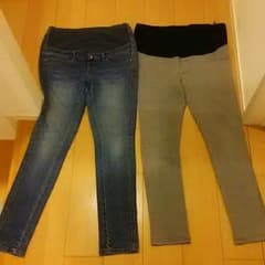 マタニティーパンツ☆2本セットのサムネイル