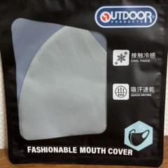 OUTDOOR PRODUCTS マスク グレー 接触冷感 吸汗速乾のサムネイル