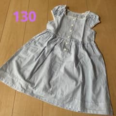 ワンピース　ストライプ　130のサムネイル