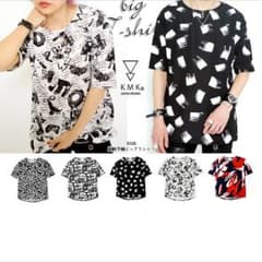 半袖総柄ビッグTシャツ3枚セット【キングリーマスク】のサムネイル