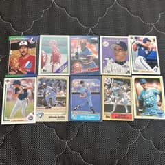 MLB トレーディングカード 10枚セット まとめ売り。カードスリーブ付きのサムネイル